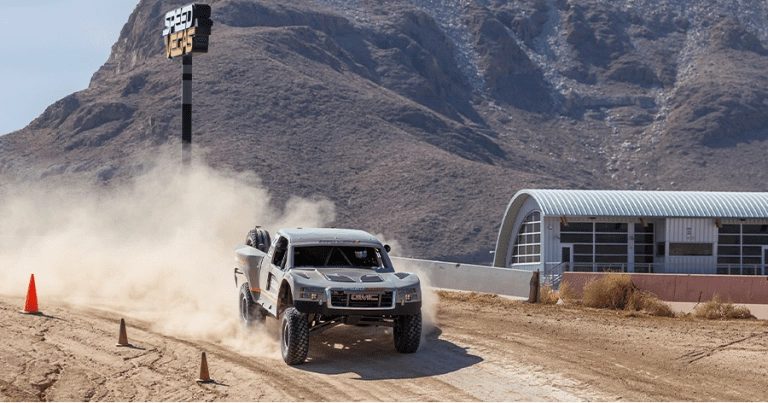 Baja race truck speed vegas