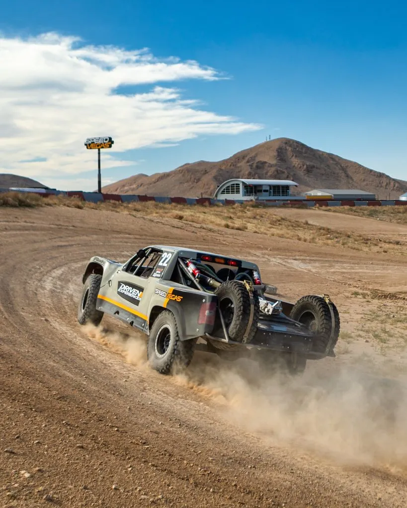 Baja race truck speed vegas