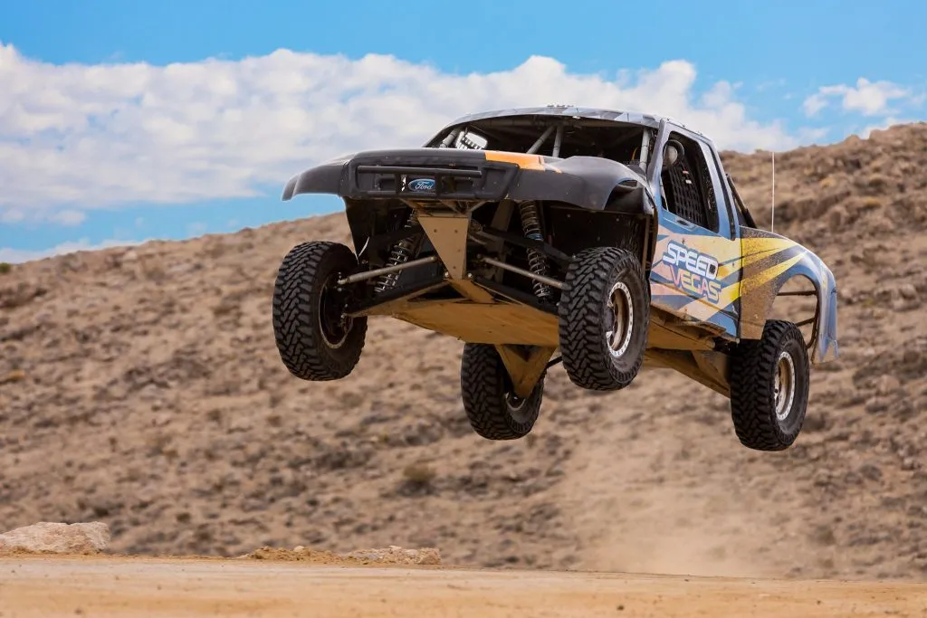 Baja race truck speed vegas
