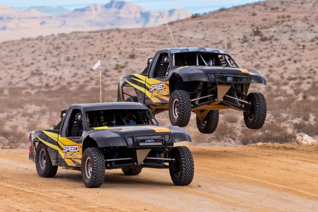 Baja race truck speed vegas