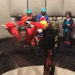 Indoor skydiving