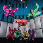 Indoor skydiving